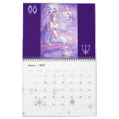 Zodiakalender 2 kalender (Mär 2027)