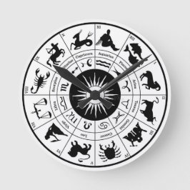 Zodiakanuhr Runde Wanduhr