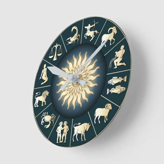 Zodiakanuhr Runde Wanduhr (Winkel)