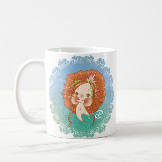 Zodiakarzinom Kaffeetasse (Links)