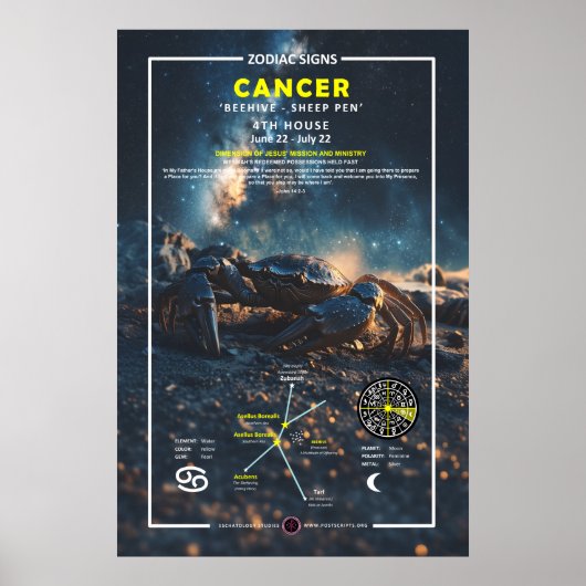 Zodiakarzinom Poster (Vorne)