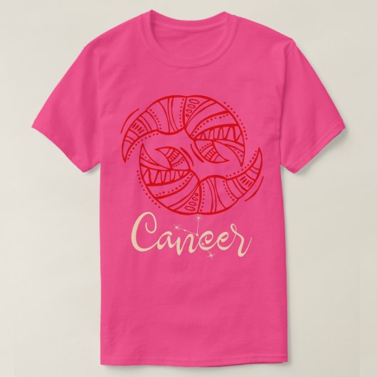 Zodiakarzinom T-Shirt (Design vorne)