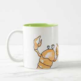 Zodiakarzinom Zweifarbige Tasse