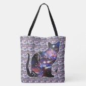 Zodiakatfläche bei Katzen Tasche (Rückseite)