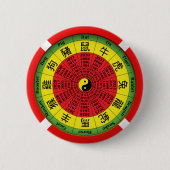Zodiakatknopf Button (Vorderseite)