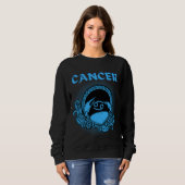 Zodiakrebs im Mittelalter Sweatshirt (Vorne ganz)