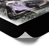 ZOE Alphabet Letter Name Art Poster (Ecke)