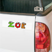 Zoe Autoaufkleber (Auf Lkw)