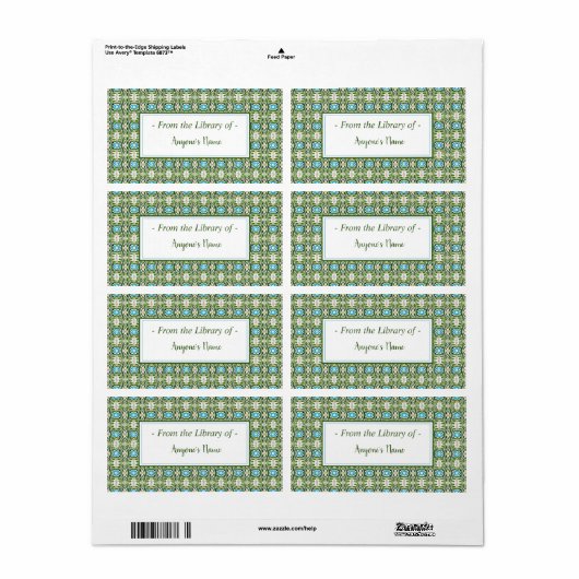 Zoe-Buchzeichen (Vorne)