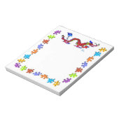 Zoe Dragon Notizblock (Rotiert)