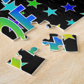 "ZOE" First Name, Fun "HAPPY BIRTHDAY" Puzzle (Seite)