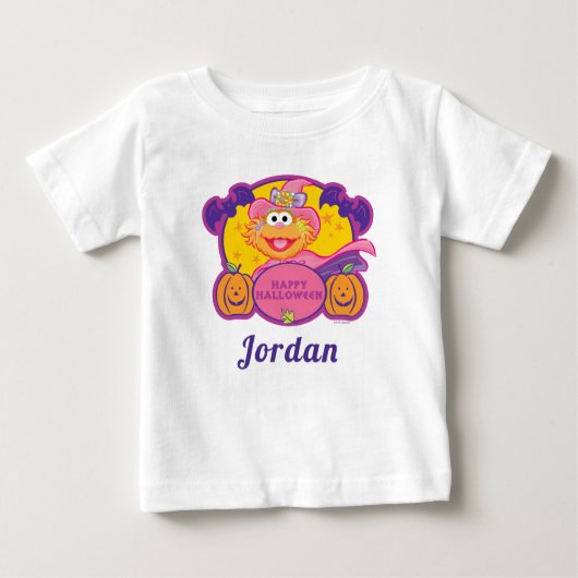 Zoe | Frohe Halloween Baby T-shirt (Vorderseite)
