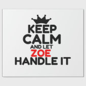 ZOE GESCHENKPAPIER (Flach)