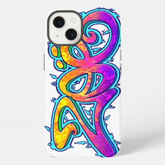 ZOE Graffiti Name - iPhone Hülle (Rückseite)
