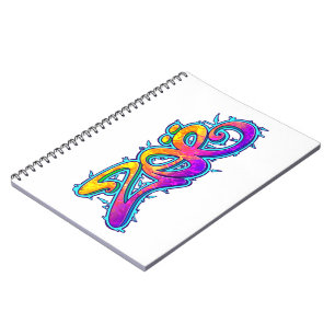 ZOE Graffiti Name - Notizblock