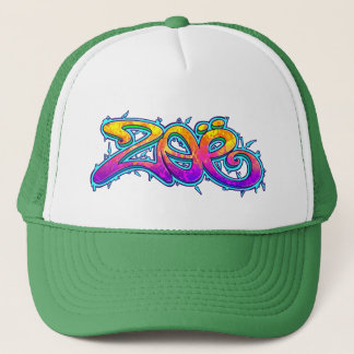 ZOE Graffiti Name - Truckerkappe