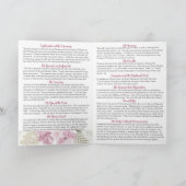 Zoe Griechisch-orthodoxe Kirche Taufprogramm Programm (Innenseite)