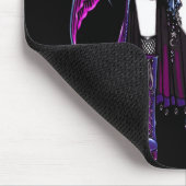 "Zoe" himmlischer rosa feenhafter Mousepad (Ecke)