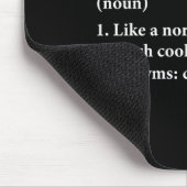 Zoe Namensdefinition Lustig D Mousepad (Ecke)