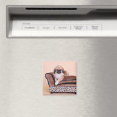 Zoe - Pekingese Magnet (In Situ (Geschirrspüler))