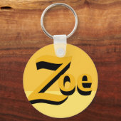 Zoe-Schlüsselanhänger Schlüsselanhänger (Vorderseite)