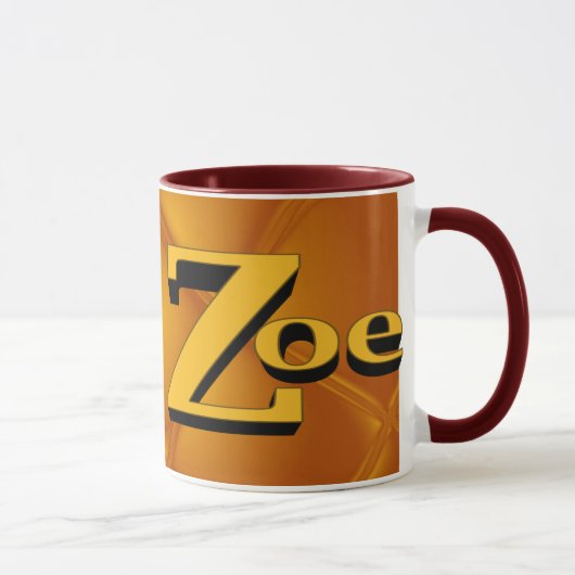Zoe Tasse (Rechts)