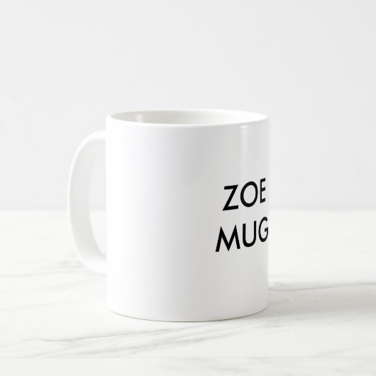 ZOE-TASSE KAFFEETASSE (Vorderseite Links)