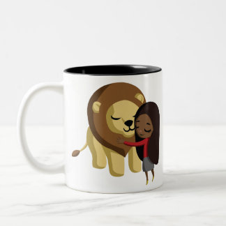 Zoe und Erdnuss Zweifarbige Tasse