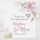 Zoe Wine Label Weinetikett (Einzelnes Label)