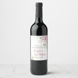 Zoe Wine Label Weinetikett