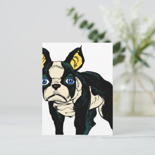 Zoe Zoe Postkarte (Stehend Vorderseite)