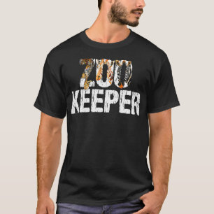 Zoeper Keeper Costume Safari Zookeeper Costu T-Shirt