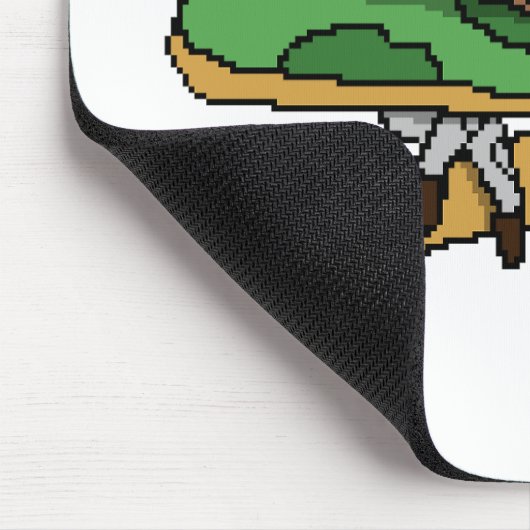 Zoe's Dschungel Clash - Pixel Hero gegen Riesensch Mousepad (Ecke)