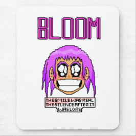 Zoe's Smile - Handgearbeitete Pixel-Art von Emotio Mousepad