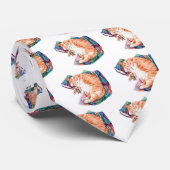 Zoe's Winter Nickerchen Krawatte (Gerollt)