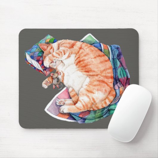 Zoe's Winter Nickerchen Mousepad (Mit Mouse)