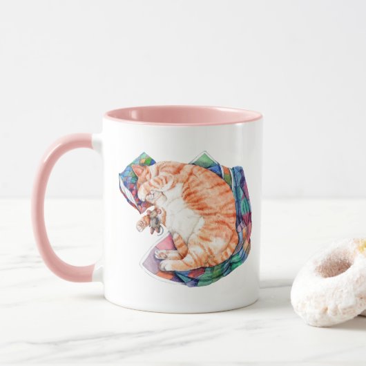 Zoe's Winter Nickerchen Tasse (Mit Donut)