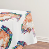 Zoe's Winter Nickerchen Tischdecke (Beispiel)