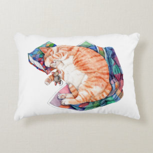 Zoe's Winter Nickerchen Zierkissen