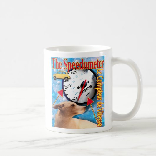 ZoeSPEAK - Der Speedometer Kaffeetasse (Rechts)