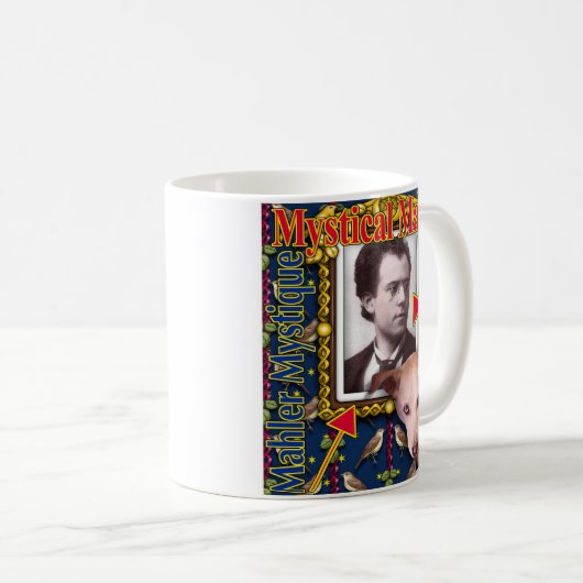 ZoeSPEAK - Mystical Mahler Kaffeetasse (VorderseiteRechts)