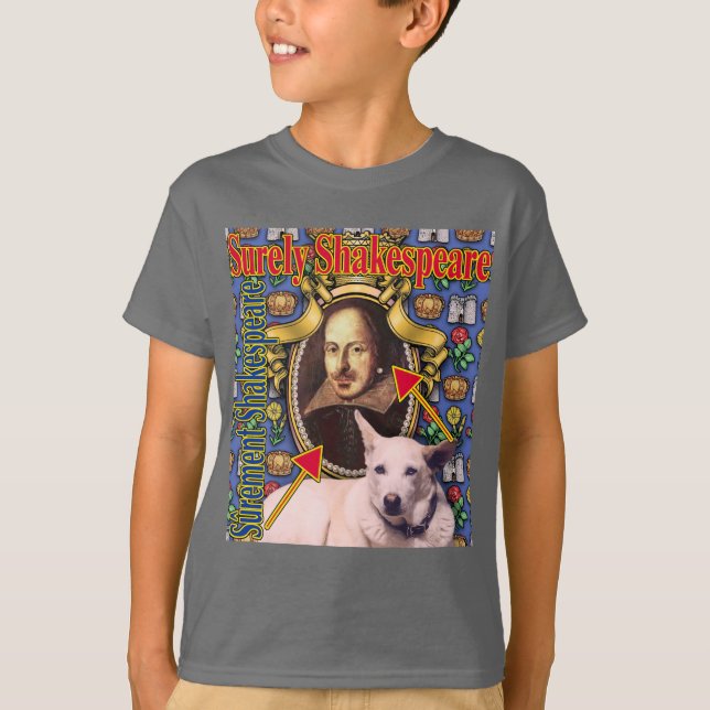 ZoeSPEAK - Sicher Shakespeare Kinderkind T - Shirt (Vorderseite)