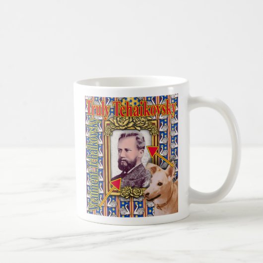 ZoeSPEAK - wirklich Tchaikovsky Kaffeetasse (Rechts)