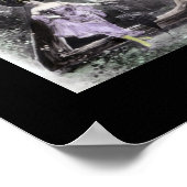 ZOEY Alphabet Letter Name Art Poster (Ecke)