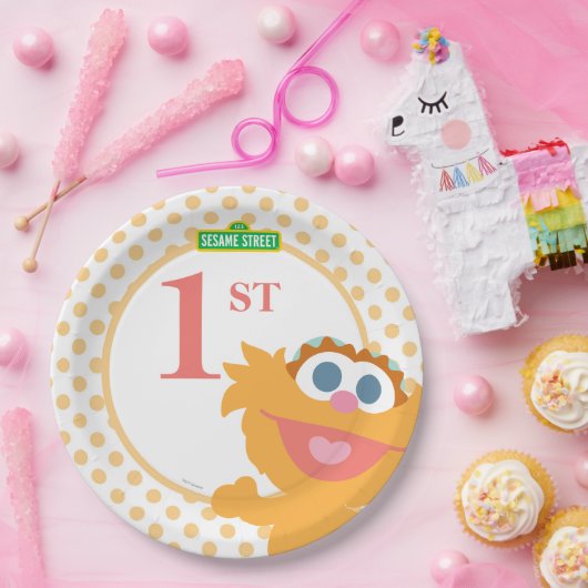 Zoey Baby Birthday Pappteller (Party)