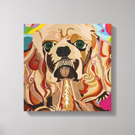 Zoey Beth Stretched Canvas Print Leinwanddruck