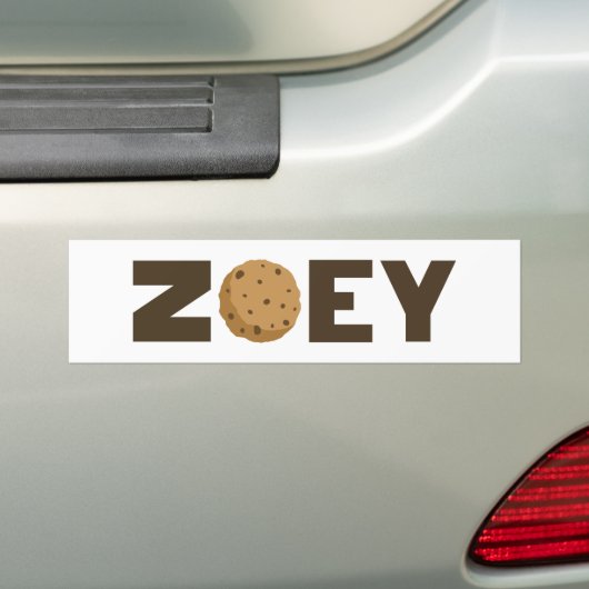 Zoey Cookie Autoaufkleber (Auf Auto)