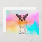 Zoey Disco Postcard Postkarte (Vorne/Hinten)