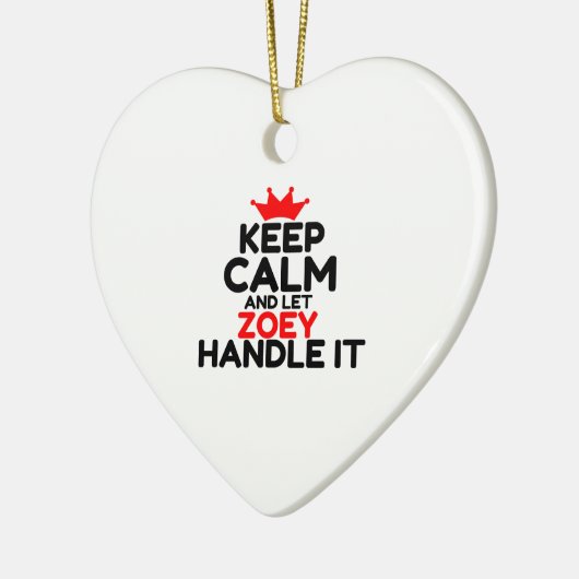 ZOEY KERAMIK ORNAMENT (Links)