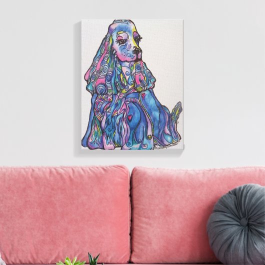 Zoey Leinwanddruck (Insitu (Wohnzimmer))